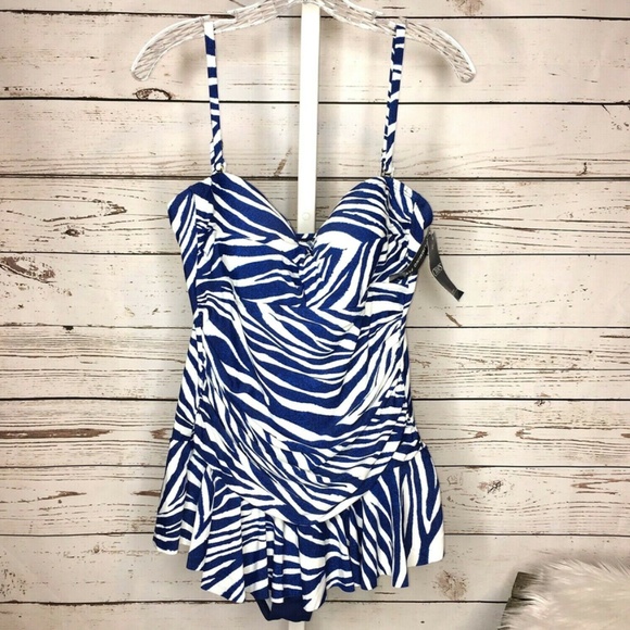 Chaps Other - Chaps one piece swimsuit size 16 New!